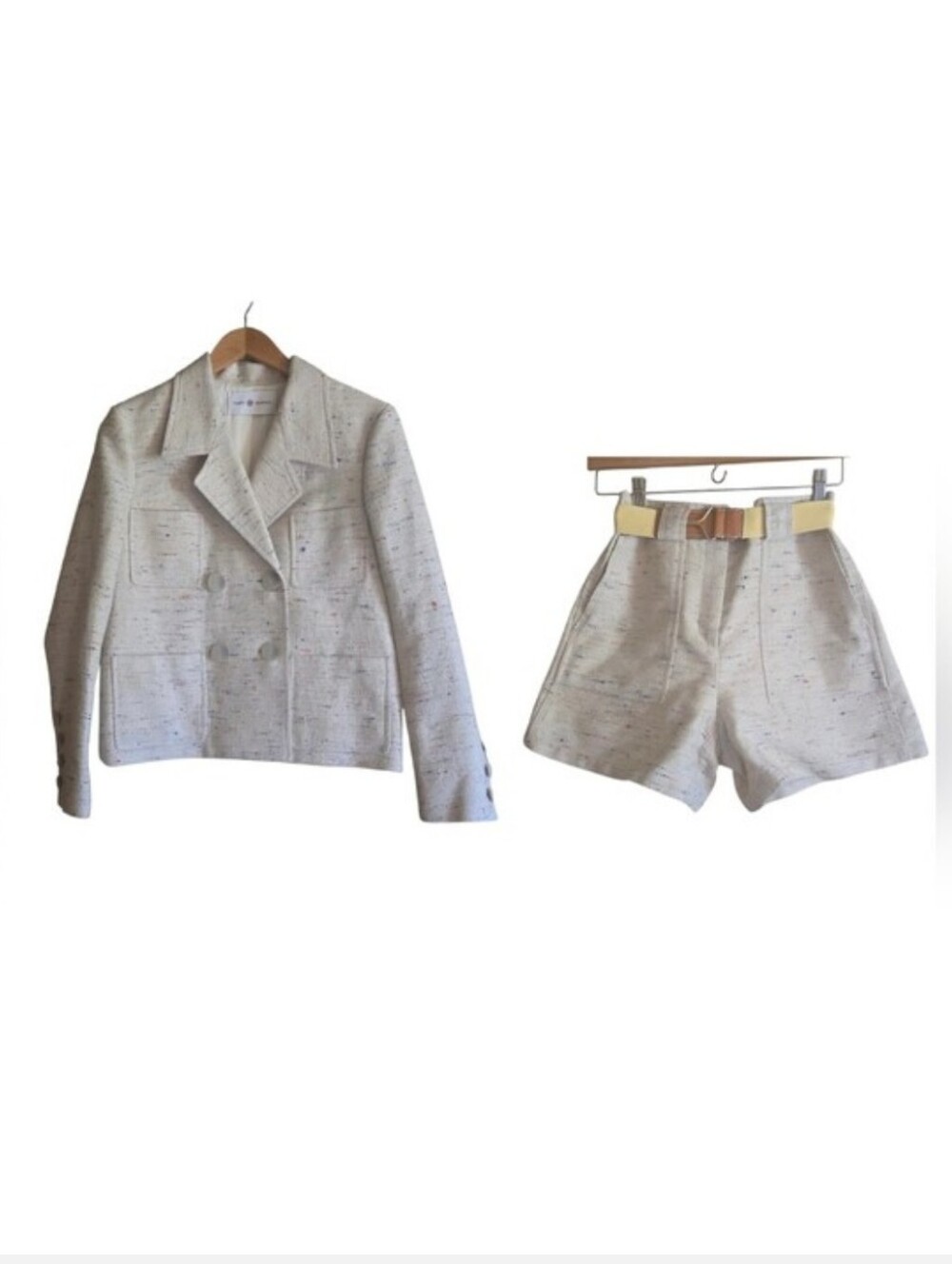 Tory Burch Confetti Twill Set